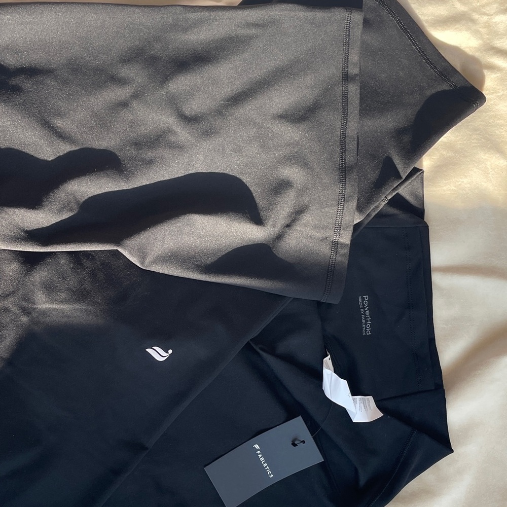 Fabletics Powerhold Black Leggings